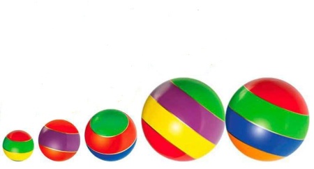 Купить Мячи резиновые (комплект из 5 мячей различного диаметра) в Называевске 